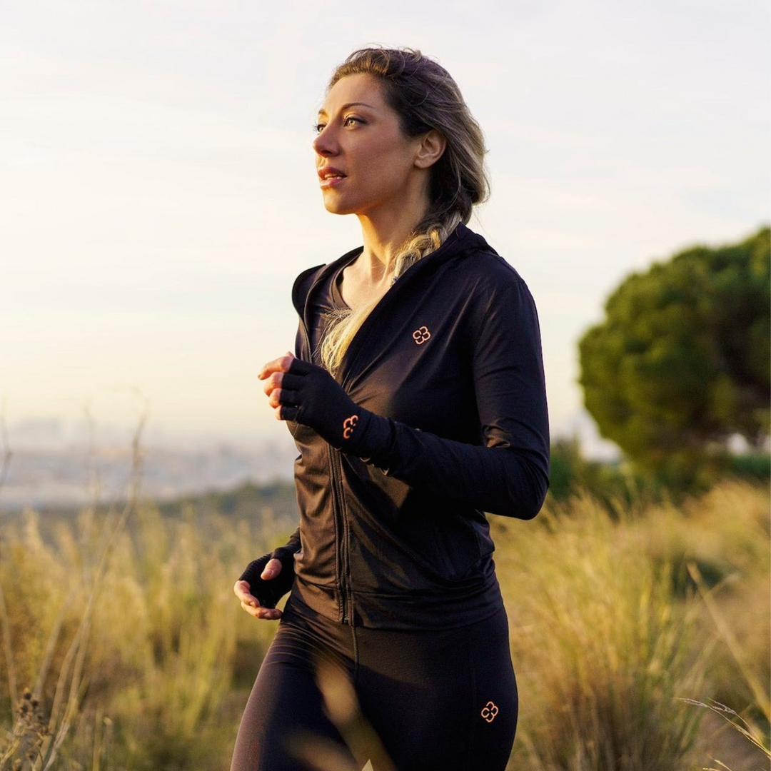 Fingerless Copper Gloves, Unisex