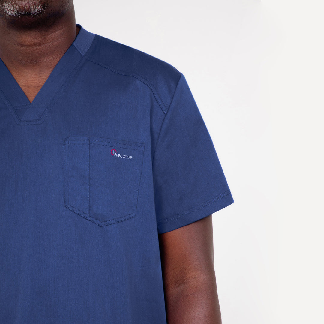 Antimicrobial Scrub Men’s Premium V-neck Top