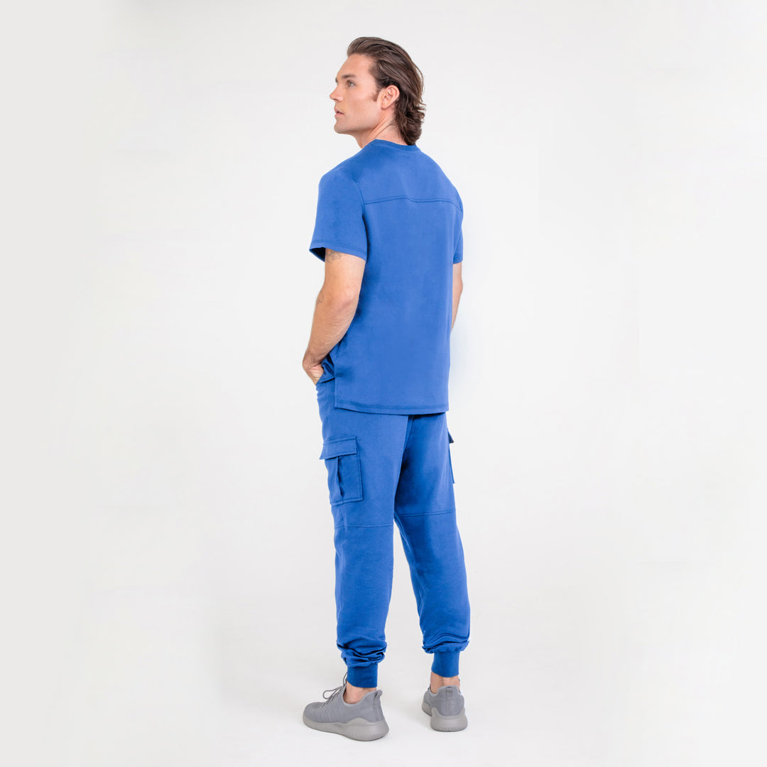 CopperActive™ Scrubs Men’s Premium Set V-neck and Jogger Pant