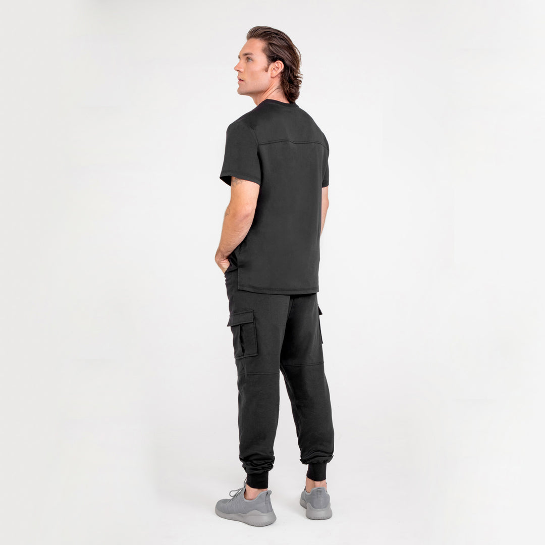 CopperActive™ Scrubs Men’s Premium Set V-neck and Jogger Pant