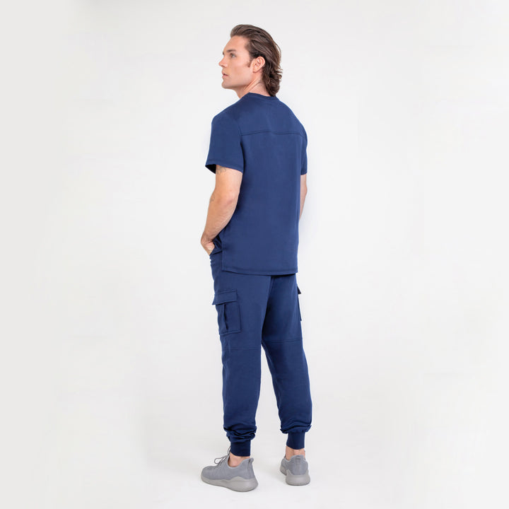 CopperActive™ Scrubs Men’s Premium Set V-neck and Jogger Pant