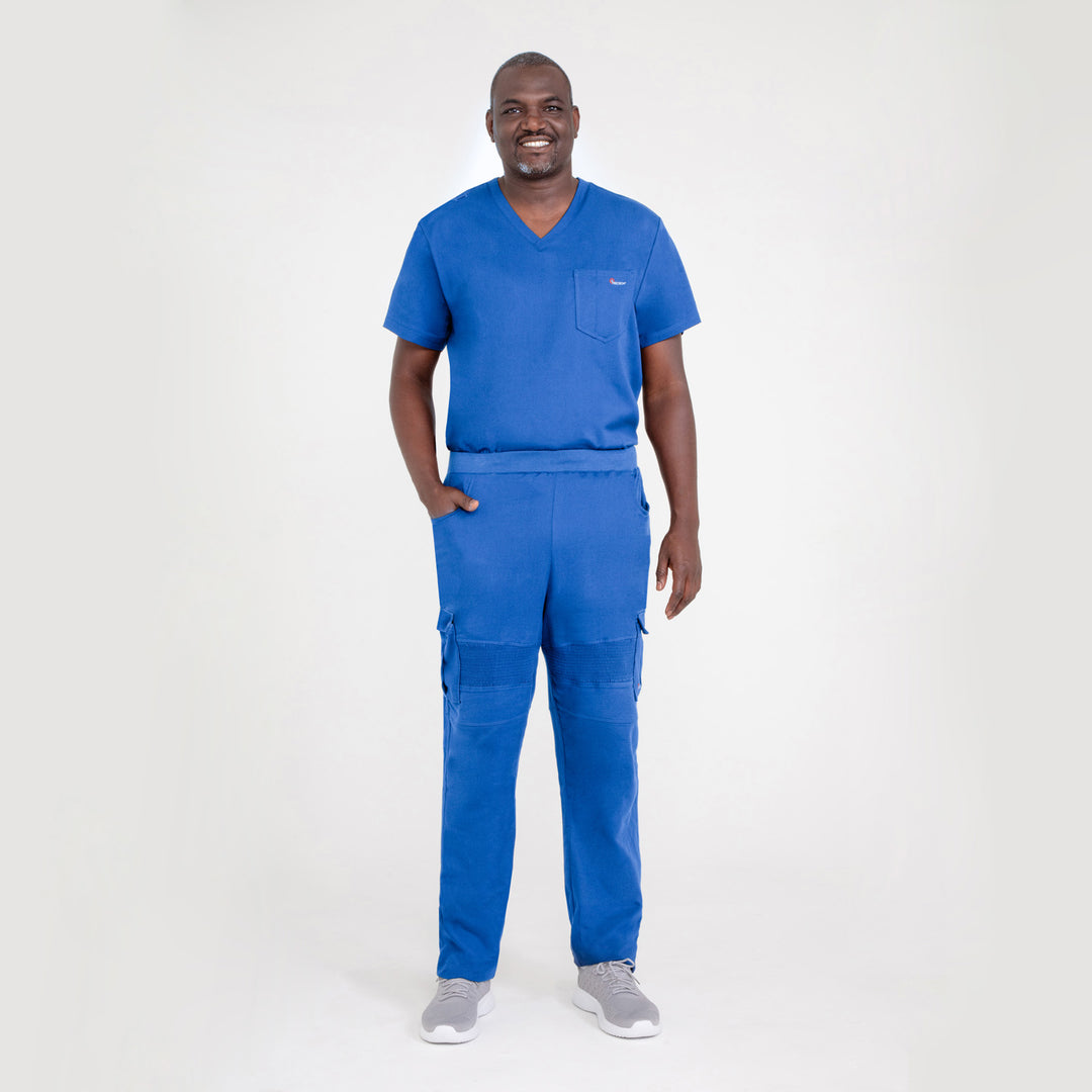 CopperActive™ Scrubs Men’s Premium Set V-neck and Jogger Pant