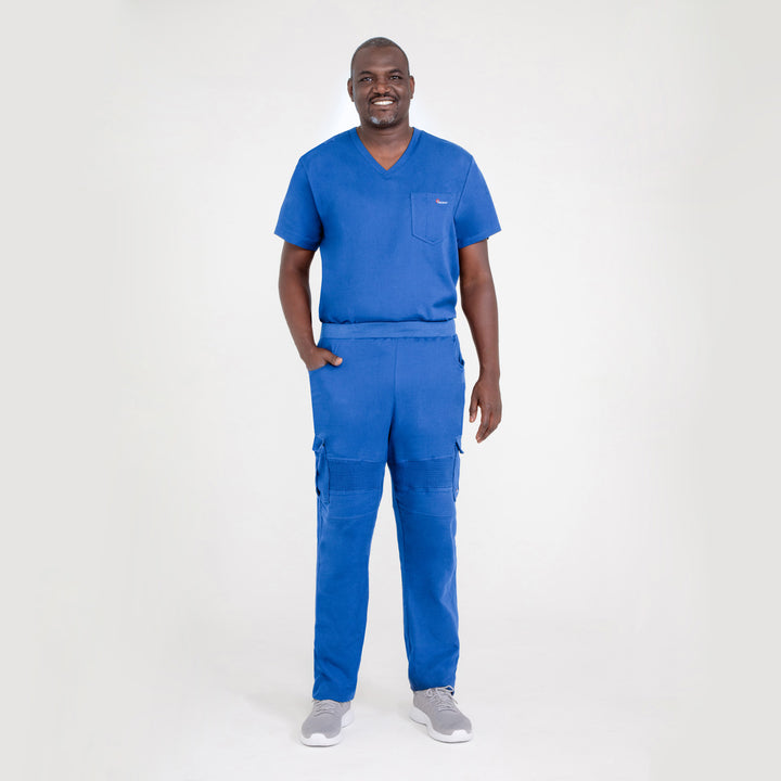 CopperActive™ Scrubs Men’s Premium Set V-neck and Jogger Pant