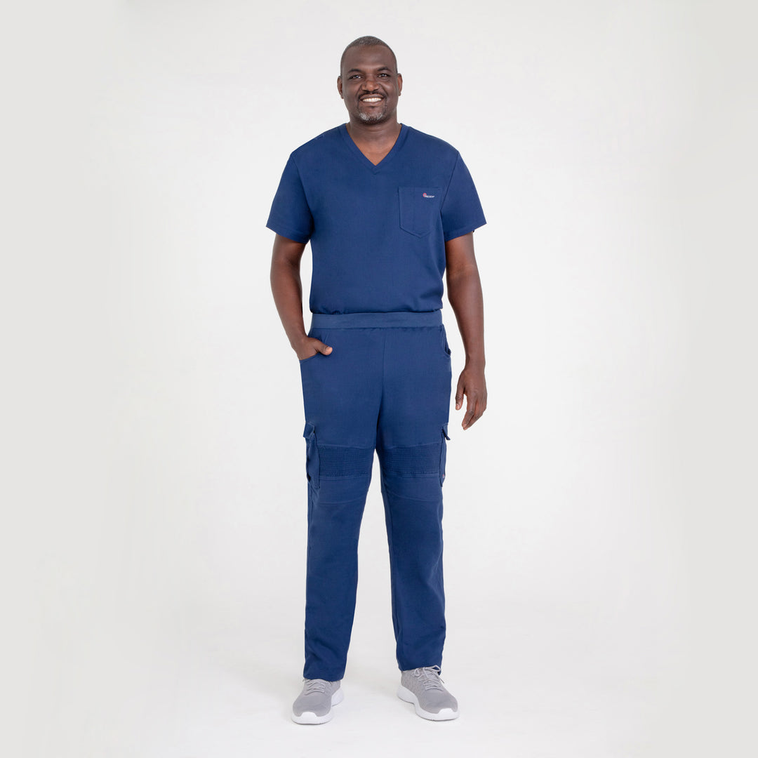 CopperActive™ Scrubs Men’s Premium Set V-neck and Jogger Pant