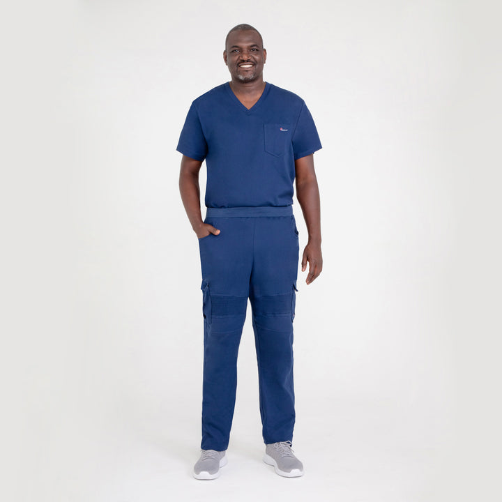 CopperActive™ Scrubs Men’s Premium Set V-neck and Jogger Pant