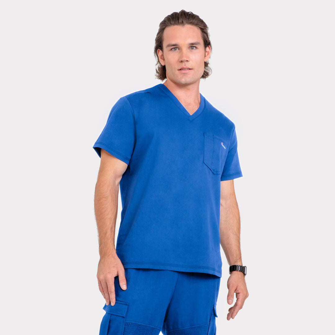 CopperActive™ Scrub Men’s Premium V-neck Top