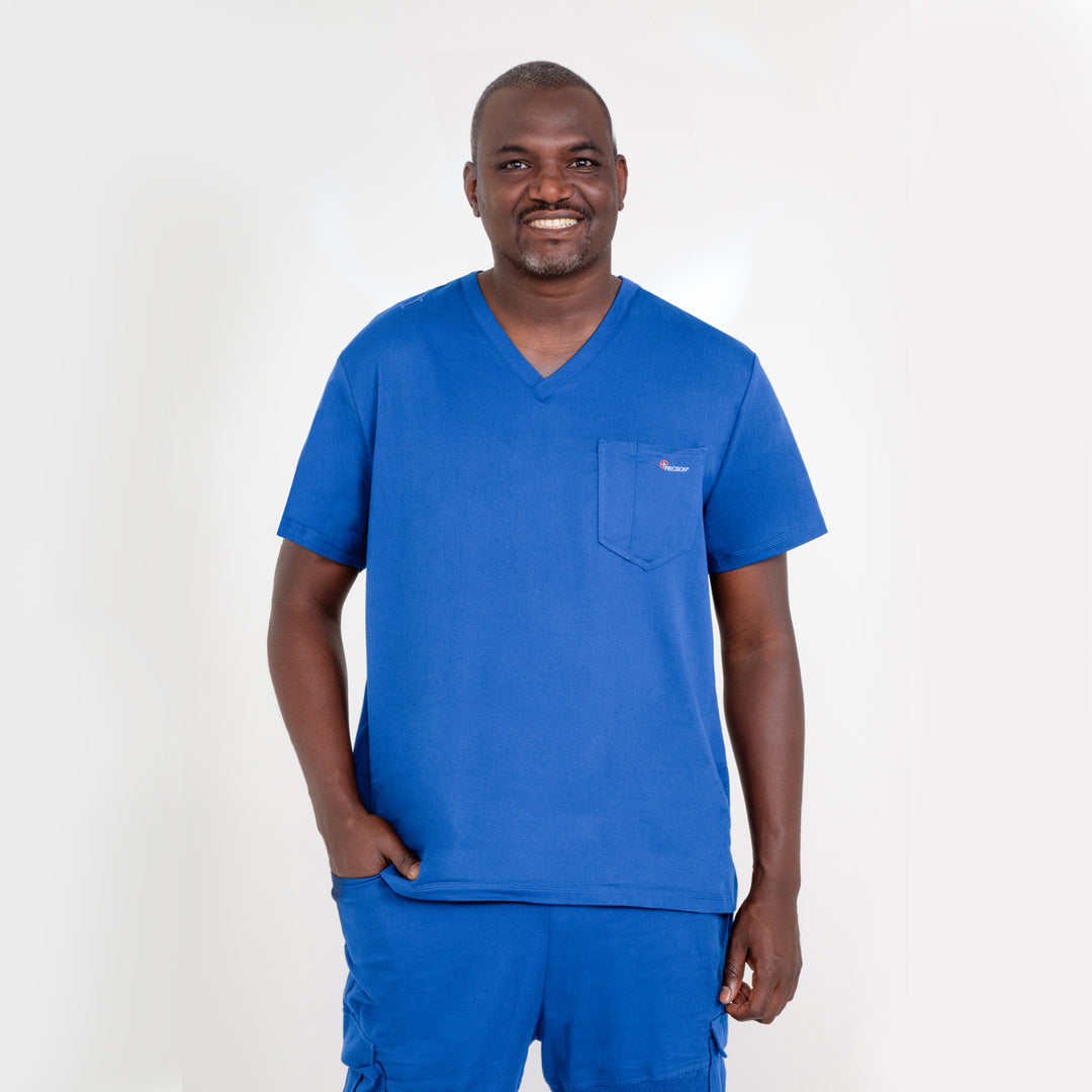 CopperActive™ Scrub Men’s Premium V-neck Top